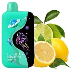 Одноразовая электронная сигарета Elf Bar GH Pro Lemon Lime (Лимон Лайм) (33000 Затяжек)
